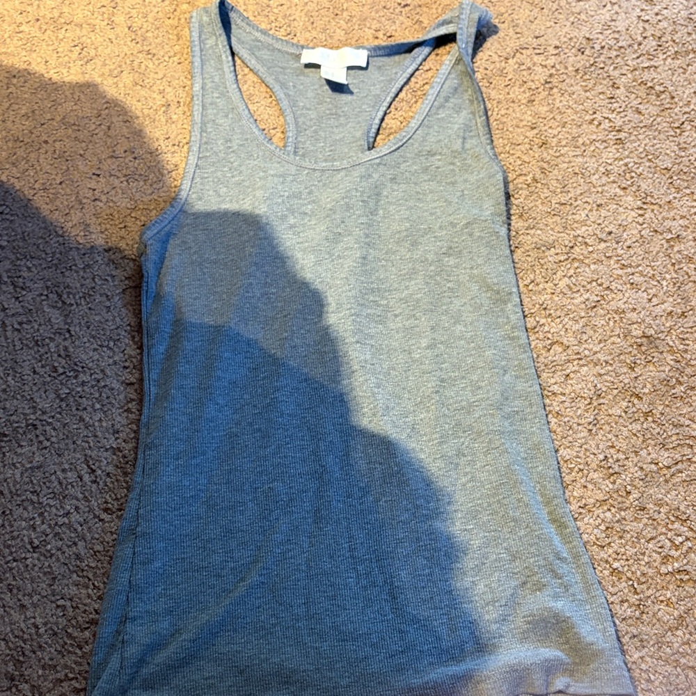 Casual Heather Blue Tank Top